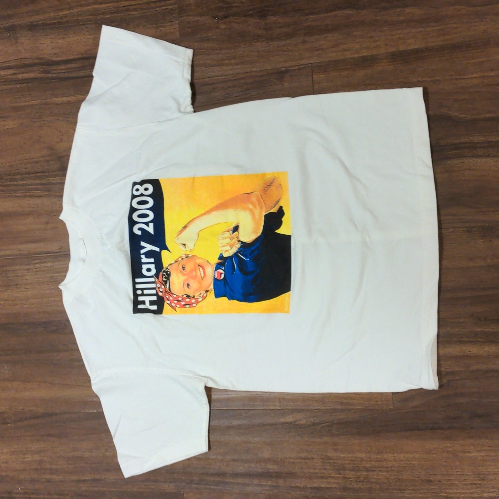Hillary Clinton 2008 Election Shirt Rosie The Riveter